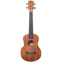 

Flight Designer Series DUT34 CEQ MAH/MAH Tenor Electro-Acoustic Ukulele, 18 Frets, African Okouma, Rosewood Fretboard
