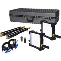 

Fluotec CineLight Production 30 Tunable SoftLIGHT LED Panel (1' Length) 2-Light Kit with Gold-Mount Battery Plate