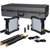 

Fluotec CineLight Studio 30 Tunable Long Throw LED Panel 2-Light Kit (1' Length) with V-Mount Battery Plate