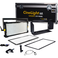 

Fluotec CineLight Studio 60 Interchangeable Diffusion Tunable Long Throw 2' LED Panel with Yoke Mount, 109W