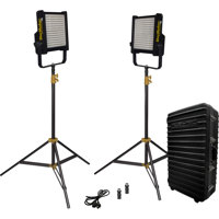 

Fluotec StarMaker HP Full Weather Proof Tunable LED Light Panel 2-Light Kit with Gold-Mount Battery Plate, 66W
