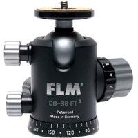 

FLM CB-38FTR Professional 1.5" Ball Head with Friction / Tilt, 55.11 lbs Load Capacity