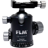 

FLM CB-43FTR Professional FT Series Ball Head with SRB-40 QR Clamp, 66lbs Capacity (QR Plate Not Included)