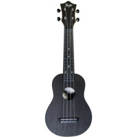 

Flight TUS35 Travel Series Soprano Ukulele with Gig Bag , 15 Frets, Black Linden Top, Vintage Open Gears Tuners