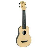 

Flight TUS35 Travel Series Soprano Ukulele with Gig Bag , 15 Frets, Natural Linden Top, Vintage Open Gears Tuners