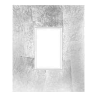 

Framatic Aria Wood Frame for 4x6" Photograph, 3" Profile, Silver