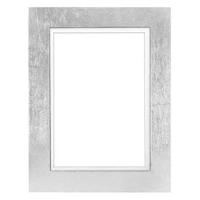 

Framatic Aria Wood Frame for 5x7" Photograph, 1" Profile, Silver