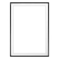 

Framatic Fineline, 5x7" Aluminum Frame with a Thin Face, Matted for a 5x7" Photograph - Black