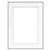 

Framatic Fineline, 8x10" Aluminum Frame with a Thin Face, Shadow Matted for a 5x7" Photograph - Black