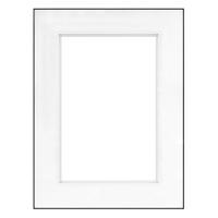 

Framatic Fineline, 18x24" Aluminum Frame with a Thin Face, Shadow Matted for a 12x18" Photograph - Black