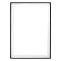 

Framatic Fineline, 20x24" Aluminum Frame with a Thin Face, Matted for a 16x20" Photograph - Black