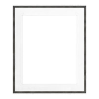 

Framatic Antique Hardwood Frame, 11X14" Matted for a 8X10" Photograph, Color: Antque Black