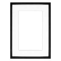 

Framatic Cirrus Aluminum Shadow Box Frame, For a 5 X 7" Photograph, 1/2" Deep Shadow Box, Color: Black