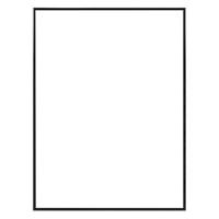 

Framatic Tempo Classic Semi-Round Top Aluminum Frame, For a 4X6" Photograph, Color: Black