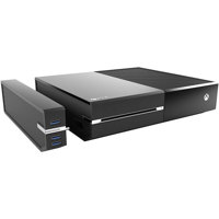 

Fantom Drives 1TB Xbox One Seagate Firecuda Gaming SSHD (Solid State Hybrid Drive) and Storage Hub, 3x USB 3.0 Ports