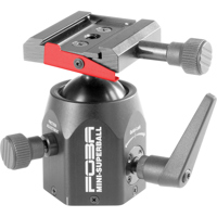 

Foba BALLU Mini Superball Ballhead with Quick Release, 15 lbs Load Capacity