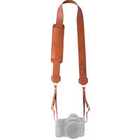 

Fotostrap The James Camera Strap - Chestnut Genuine Leather with Brass Hardware