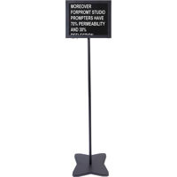 

Fortinge PRO Series 15" Meeting Teleprompter Set, Includes LCD Monitor, 16' Reading Range, 1024x768, 400cd/sq. m