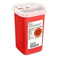 

Uline 1 Quart Sharps Container for Needles/Syringes/Lancets/Razors/Sharp Objects, 10 Count