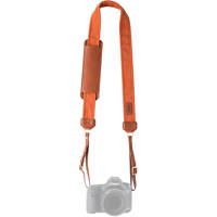

Fotostrap The Sweet Potato Camera Strap - Burnt Orange Canvas Fabric/Genuine Leather with Brass Hardware