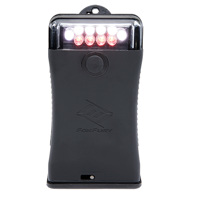 

FoxFury Scout Clip Light with White and Red LEDs, Black, AA Battery Power, 50 Lumens