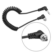 

Flashpoint Locking PC Sync Cable Male Mini (3.5mm) to Male PC (1') Coiled