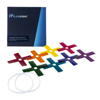 

Flashpoint Creative Color Gel Kit for Flashpoint Streaklight, eVOLV and Godox AD360, AD200 Strobes