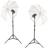 

Flashpoint Budget Studio Monolight Flash, 160 Watt Seconds - Portrait Kit