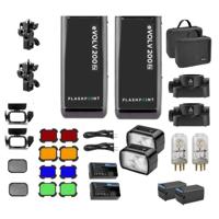 

Flashpoint eVOLV 200 TTL R2 Pocket Flash Dual Head Kit