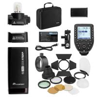 

Flashpoint eVOLV 200 Pro TTL Pocket Flash Round Head Accessories Kit For Fuji (Godox AD200 Pro)