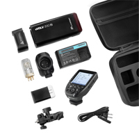 

Flashpoint eVOLV 200 TTL Pocket Flash with R2 ProC Trigger Kit for Canon Cameras (Godox AD200 TTL Pocket Flash)