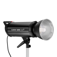 

Flashpoint Rapid 1200 HSS Monolight with Built-in R2 2.4GHz Radio Remote System - Bowens Mount (Godox QT1200IIM)