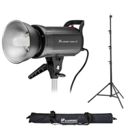 

Flashpoint Studio 300 R2 Bowens Mount Monolight Kit With 9.5' Pro Air-Cushioned Heavy-Duty Light Stand (Godox SK300II)
