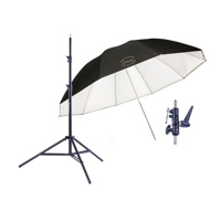 

Flashpoint Lighting Outfit with Stand, Umbrella and Mounting Bracket