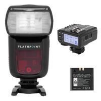 

Flashpoint Zoom Li-on R2 VING V860IIC TTL On-Camera Flash Speedlight with X2 TTL Trigger Kit for Canon Cameras