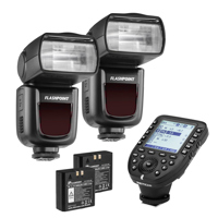 

Flashpoint Zoom Li-on R2 TTL On-Camera Flash 2x Speedlight with R2 Pro MII