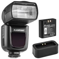 

Flashpoint Zoom Li-ion R2 TTL On-Camera Flash Speedlight - Godox V860II, Bundle with USB Charger