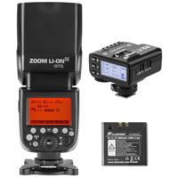 

Flashpoint Zoom Li-on R2 VING V860IIO TTL On-Camera Flash Speedlight with X2 TTL Trigger Kit for Panasonic & Olympus Cameras