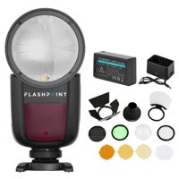 

Flashpoint Zoom Li-on X R2 TTL On-Camera Round Flash Speedlight Kit For Panasonic & Olympus (Godox V1)