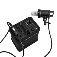 

Flashpoint XPLOR Power 2400 Pro R2 Power Pack Kit With One H2400P Flash head