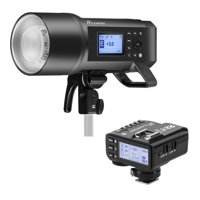 

Flashpoint XPLOR 600PRO HSS Battery-Powered Monolight with Built-in R2 2.4GHz Radio Remote System (Bowens Mount) + Flashpoint R2 Mark II ETTL 2.4 GHz Wireless Flash Trigger for Nikon (Godox X2)