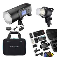

Flashpoint XPLOR 600PRO TTL Battery-Powered Monolight Kit With XP-600 Pro Extention Head and eVOLV 200 Kit.