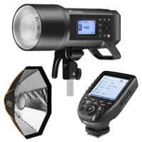

Flashpoint XPLOR 600 Pro TTL Battery-Powered Monolight Bundle with R2 Pro 2.4GHz Transmitter for Sony & Glow 25" Octa Quick Softbox