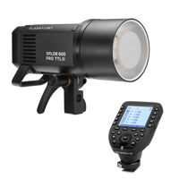 

Flashpoint XPLOR 600PRO TTL Battery-Powered Monolight with Built-in R2 2.4GHz Radio Remote System R2 Pro Transmitter for Nikon (Bowens Mount) - Godox AD600 Pro