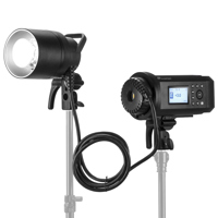

Flashpoint XPLOR 600PRO TTL Battery-Powered Monolight with XP-600 Pro Extention Head Kit - m (Bowens Mount) - Godox AD600 Pro