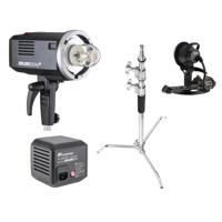 

Flashpoint XPLOR 600 HSS TTL Battery-Powered Monolight Kit with XP-1200 Extention Head, AC Adapter, and C-Stand