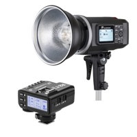 

Flashpoint XPLOR 600 HSS TTL Battery-Powered Monolight with Built-in R2 2.4GHz Radio Remote System - Bowens Mount (AD600 TTL) + Flashpoint R2 Mark II ETTL 2.4 GHz Wireless Flash Trigger for Fuji (Godox X2)