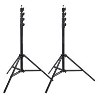 

Flashpoint 2x Pro Air-Cushioned Heavy-Duty Light Stand (Black, 9.5')