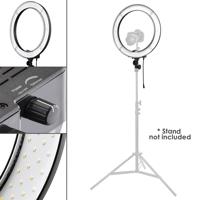 

Flashpoint Photo/Video 13" Dimmable LED 42W 5500K AC Powered Light Ring With Bag
