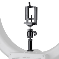 

Flashpoint Cold Shoe Extension / Smartphone Cradle Set for the Flashpoint 600W 5500K Dimmable Fluorescent Ring Light